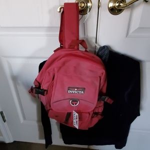 Invicta Reddish backpack new or mans tagged